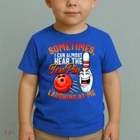 Funny Bowling , Bowler Tee, Tenpin Bowling, Ten Pin Toddler T-Shirt thumb 2