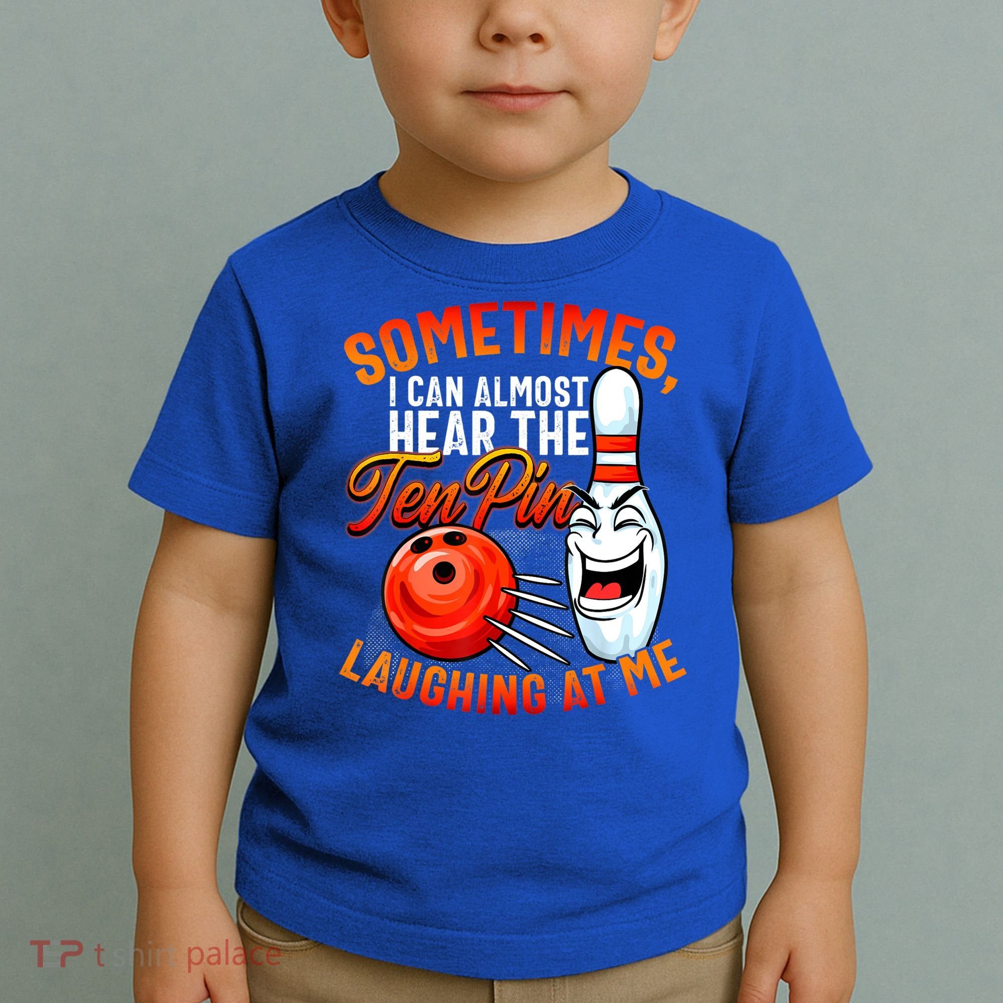 Funny Bowling , Bowler Tee, Tenpin Bowling, Ten Pin Toddler T-Shirt