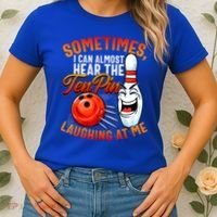 Funny Bowling , Bowler Tee, Tenpin Bowling, Ten Pin Women's T-Shirt thumb 2