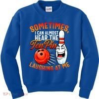Funny Bowling , Bowler Tee, Tenpin Bowling, Ten Pin Kids Sweatshirt thumb 0