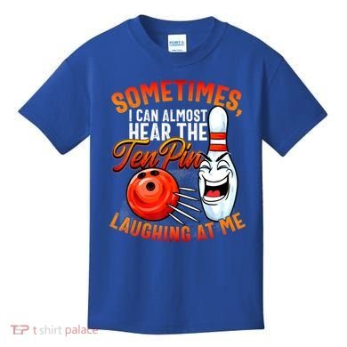 Funny Bowling , Bowler Tee, Tenpin Bowling, Ten Pin Kids T-Shirt