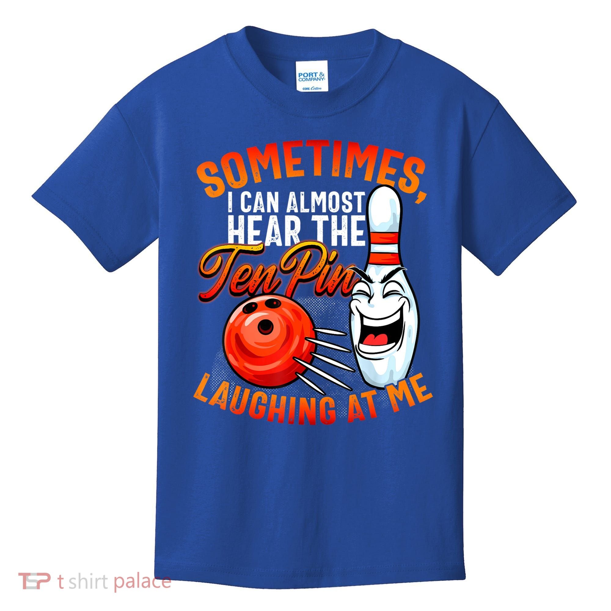 Funny Bowling , Bowler Tee, Tenpin Bowling, Ten Pin Kids T-Shirt