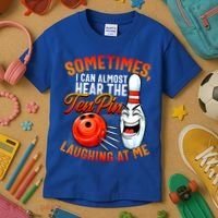 Funny Bowling , Bowler Tee, Tenpin Bowling, Ten Pin Kids T-Shirt thumb 3