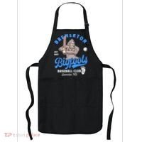 Funny Bigfoot Baseball Retro Minor League Baseball Team Apron thumb 0