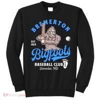 Funny Bigfoot Baseball Retro Minor League Baseball Team Sweatshirt thumb 0