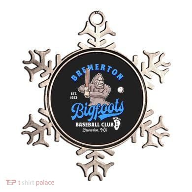 Funny Bigfoot Baseball Retro Minor League Baseball Team Ornament