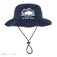 Funny Buffalo Bison Do Not Pet The Fluffy Cow Bucket Hat thumb 0