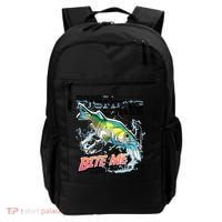 Funny Bass Bite Me Fishing Lures Backpack thumb 0