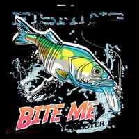 Funny Bass Bite Me Fishing Lures Coffee Mug thumb 5
