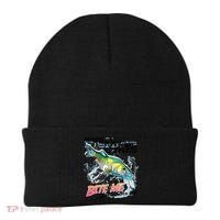 Funny Bass Bite Me Fishing Lures Beanie thumb 0