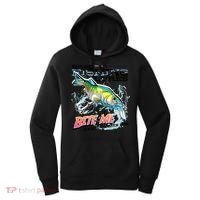 Funny Bass Bite Me Fishing Lures Women's Hoodie thumb 0