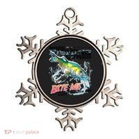 Funny Bass Bite Me Fishing Lures Ornament thumb 0