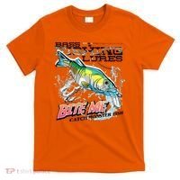 Funny Bass Bite Me Fishing Lures T-Shirt thumb 0