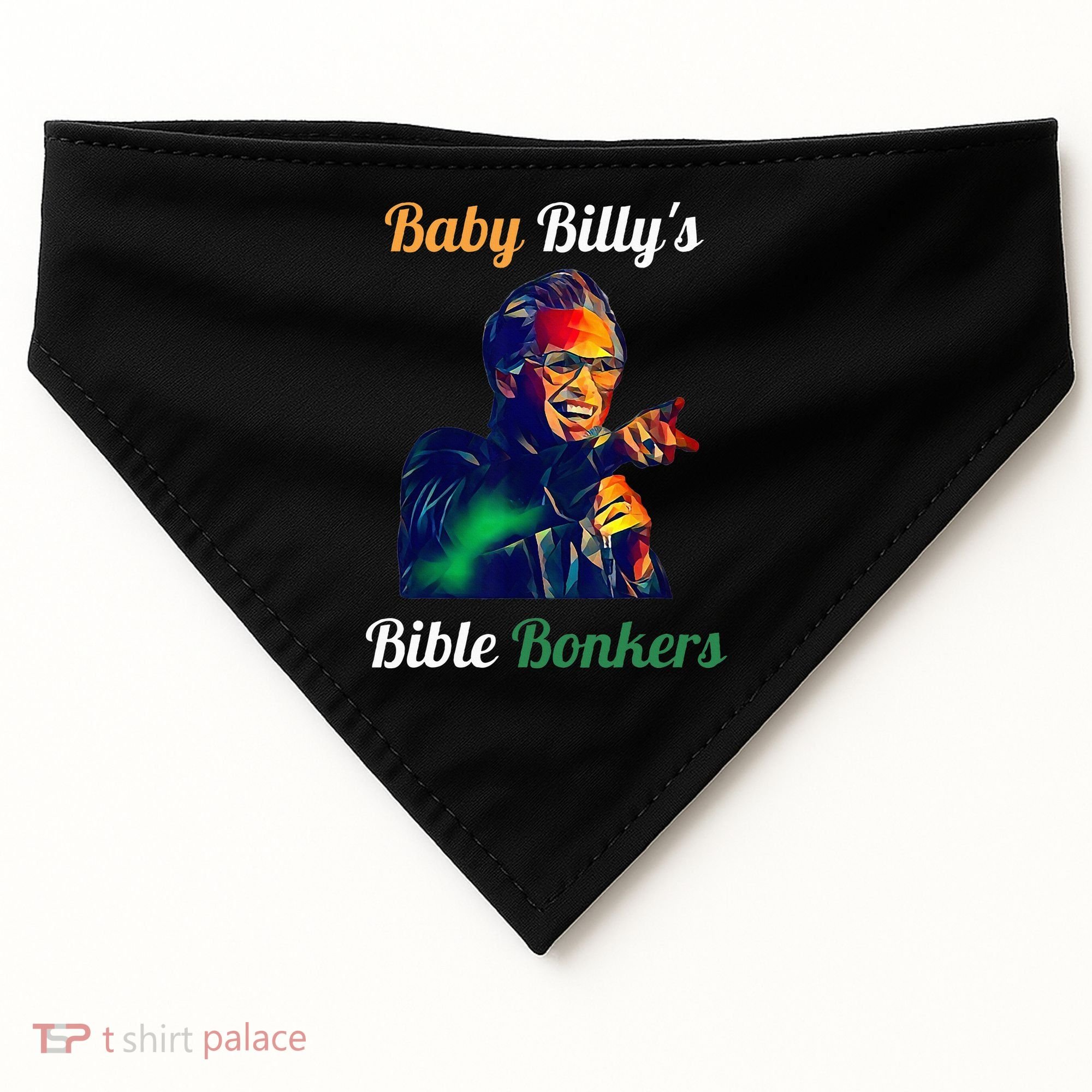 Funny Baby Billys Bible Bonker USA-Made Doggie Bandana