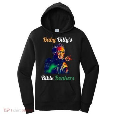 Funny Baby Billys Bible Bonker Women's Hoodie