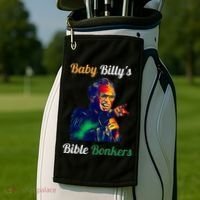 Funny Baby Billys Bible Bonker Golf Towel thumb 2