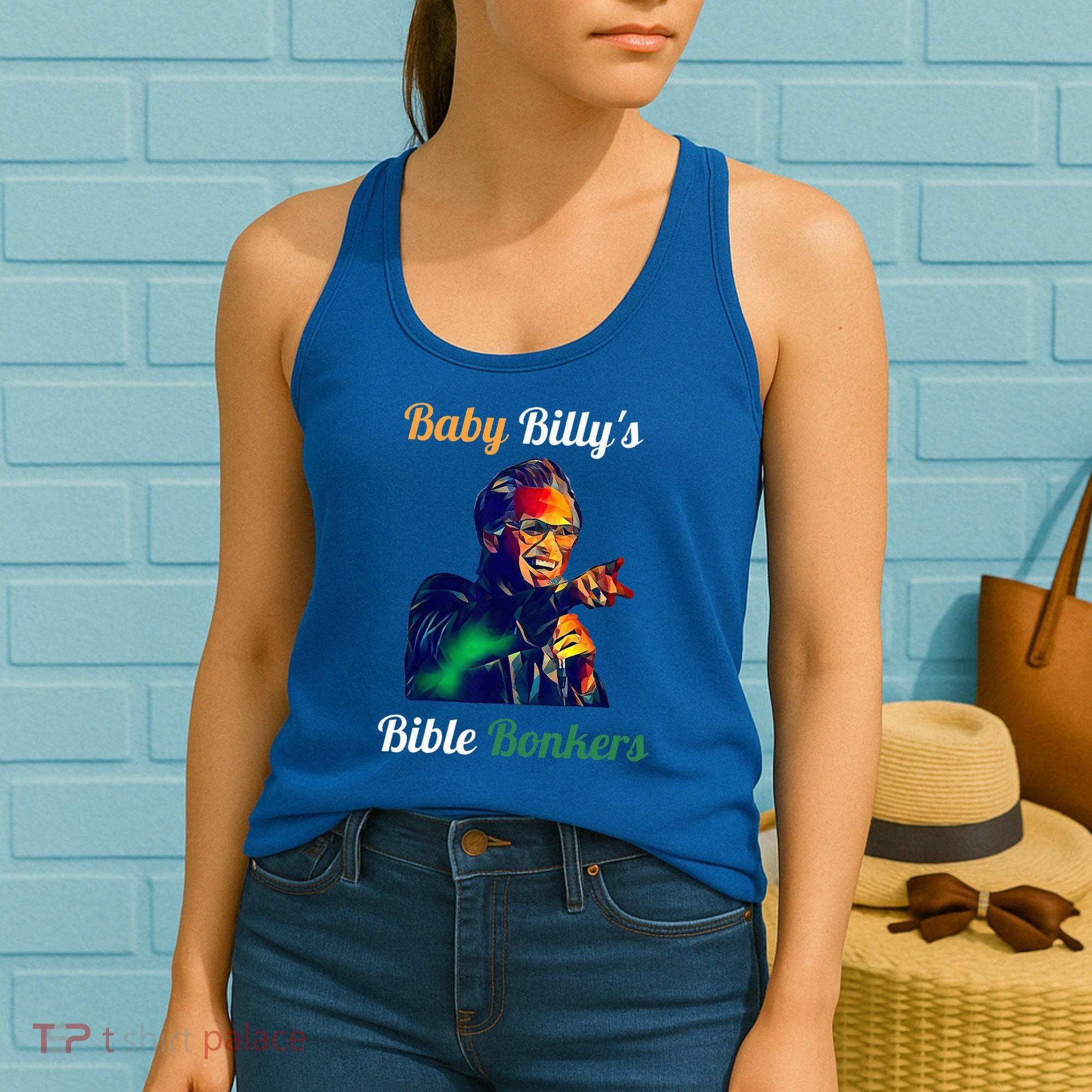 Funny Baby Billys Bible Bonker Women's Tank Top