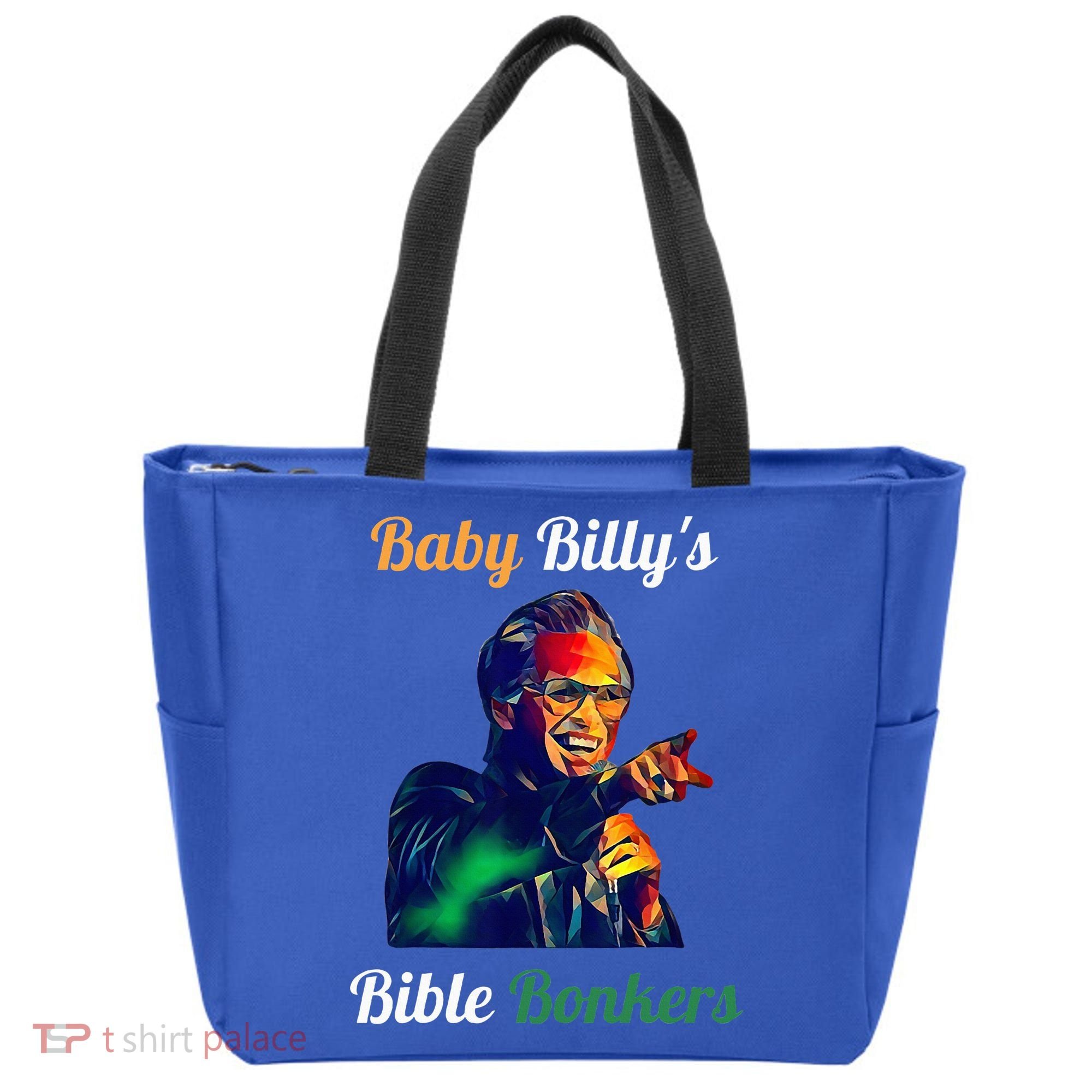 Funny Baby Billys Bible Bonker Tote Bag