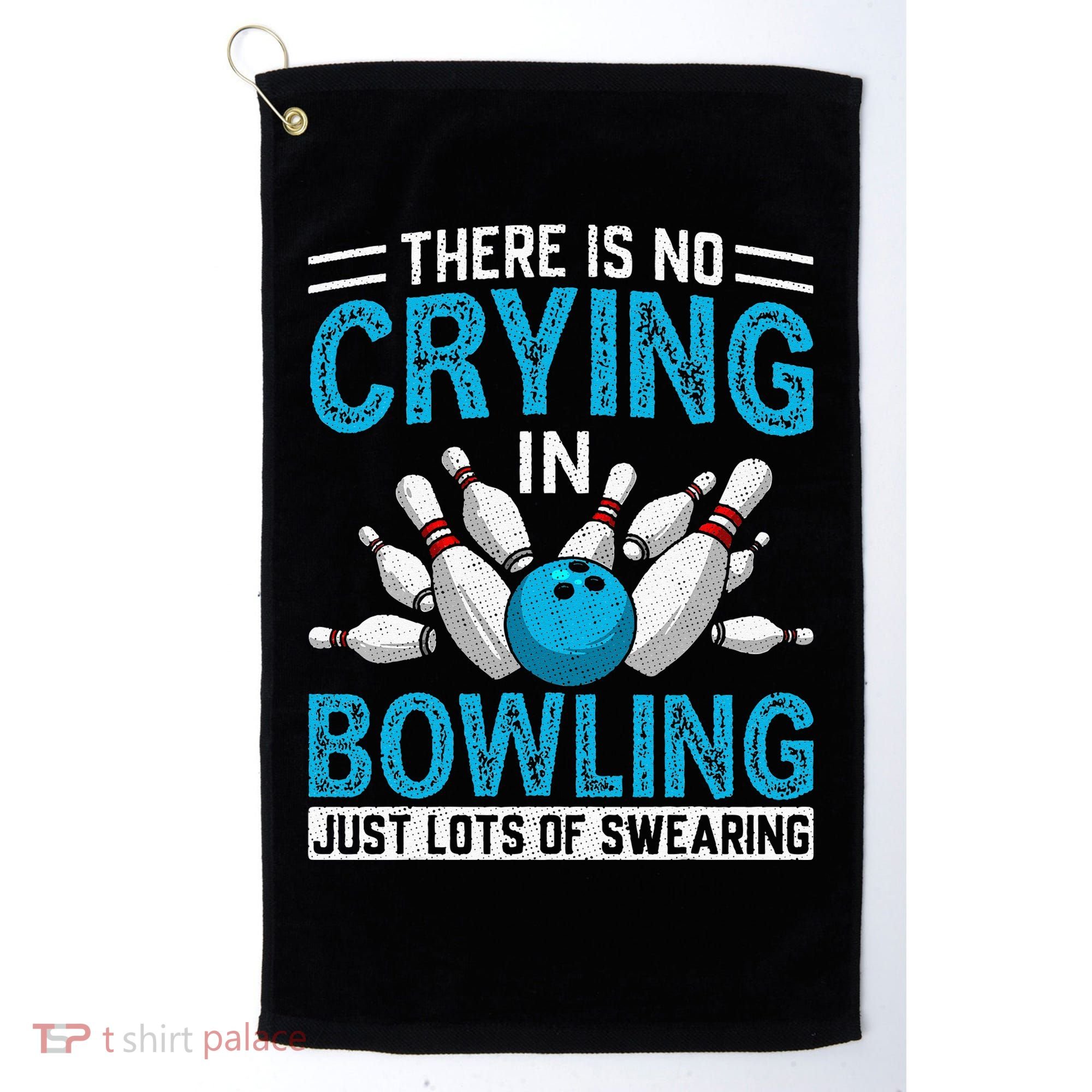 Funny Bowling Bowlers And Bowling Fan Golf Towel