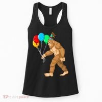 Funny Bigfoot Birthday 1 Women's Tank Top thumb 0