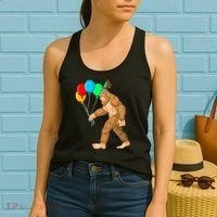 Funny Bigfoot Birthday 1 Women's Tank Top thumb 2