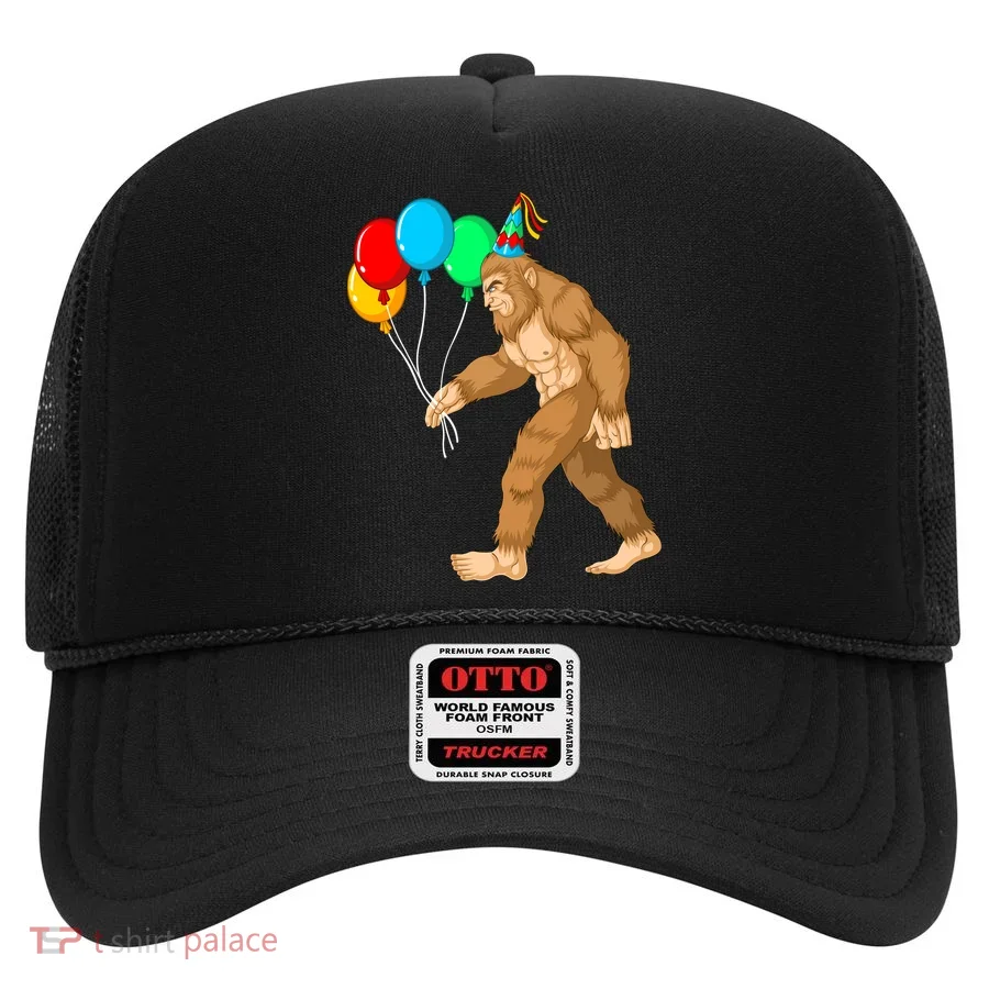 Funny Bigfoot Birthday 1 Hat