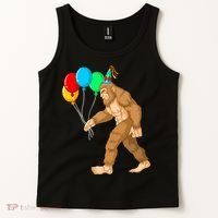 Funny Bigfoot Birthday 1 Tank Top thumb 2