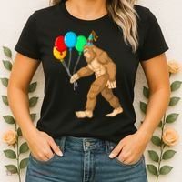 Funny Bigfoot Birthday 1 Women's T-Shirt thumb 2