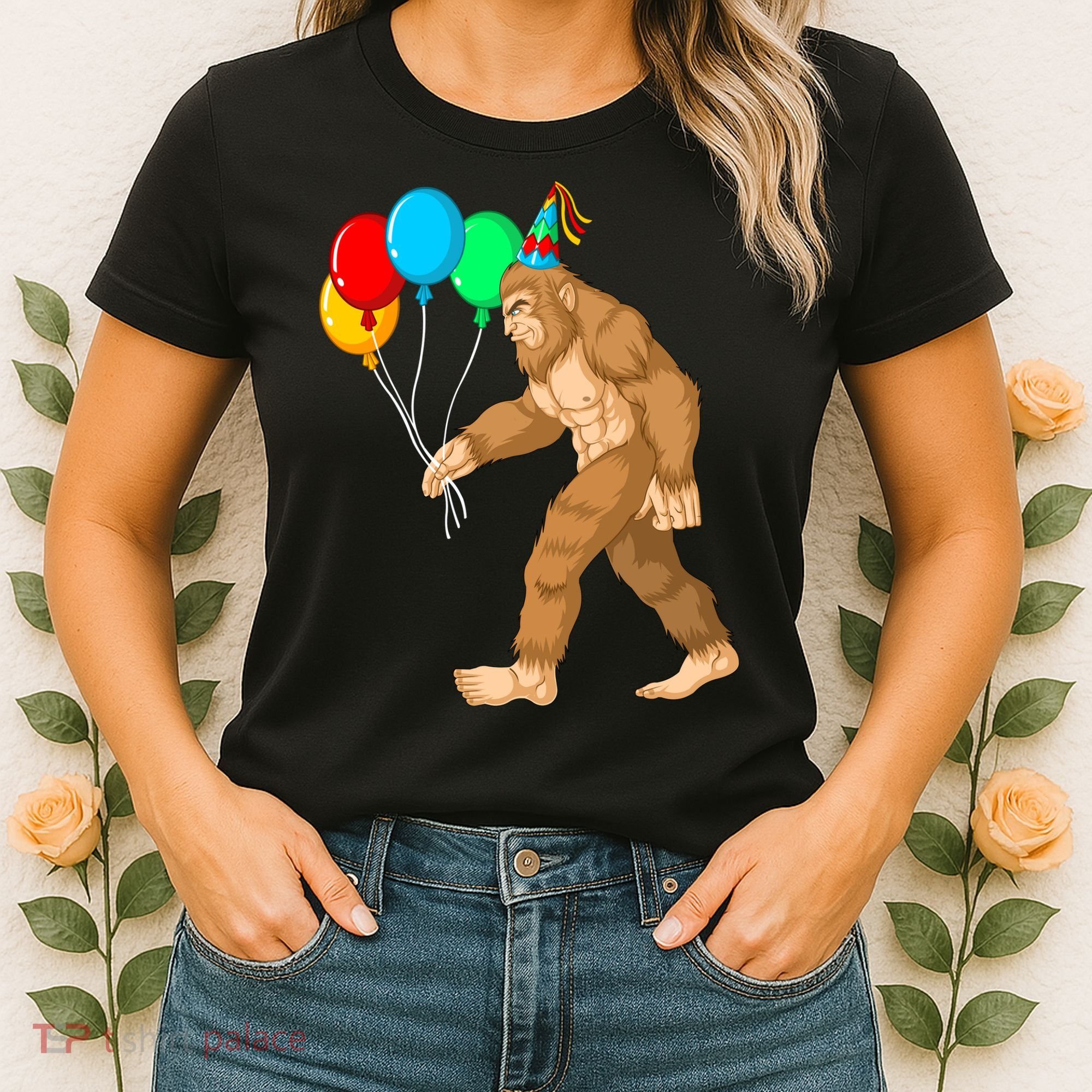 Funny Bigfoot Birthday 1 Women's T-Shirt