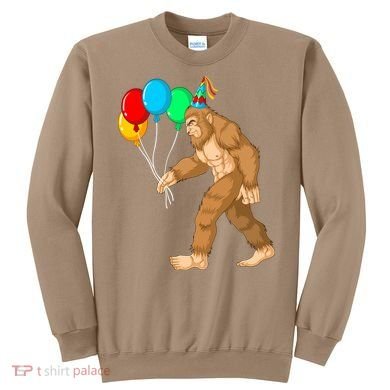 Funny Bigfoot Birthday 1 Sweatshirt