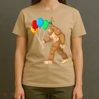 Funny Bigfoot Birthday 1 T-Shirt thumb 4