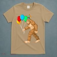 Funny Bigfoot Birthday 1 T-Shirt thumb 5