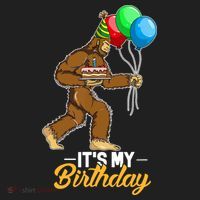 Funny Bigfoot Birthday Cake Balloons Sasquatch Yeti 1 Beanie thumb 2