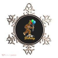 Funny Bigfoot Birthday Cake Balloons Sasquatch Yeti 1 Ornament thumb 0