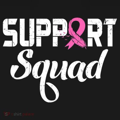 Funny Breast Cancer Warrior Support Squad Awareness Mousepad
