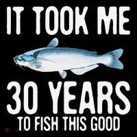 Funny Blue Catfish Fishing 30th Birthday 30 Years To Fish Coffee Mug thumb 5