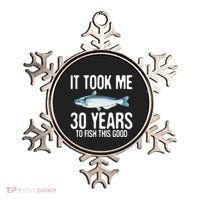 Funny Blue Catfish Fishing 30th Birthday 30 Years To Fish Ornament thumb 0