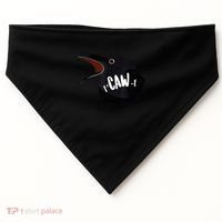F-Caw-F Black Crow USA-Made Doggie Bandana thumb 0