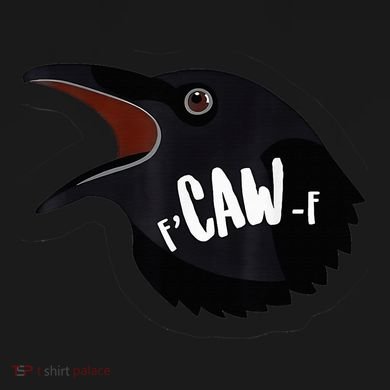 F-Caw-F Black Crow Apron