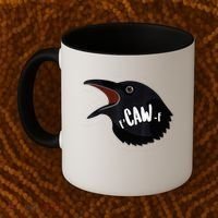 F-Caw-F Black Crow Coffee Mug thumb 2