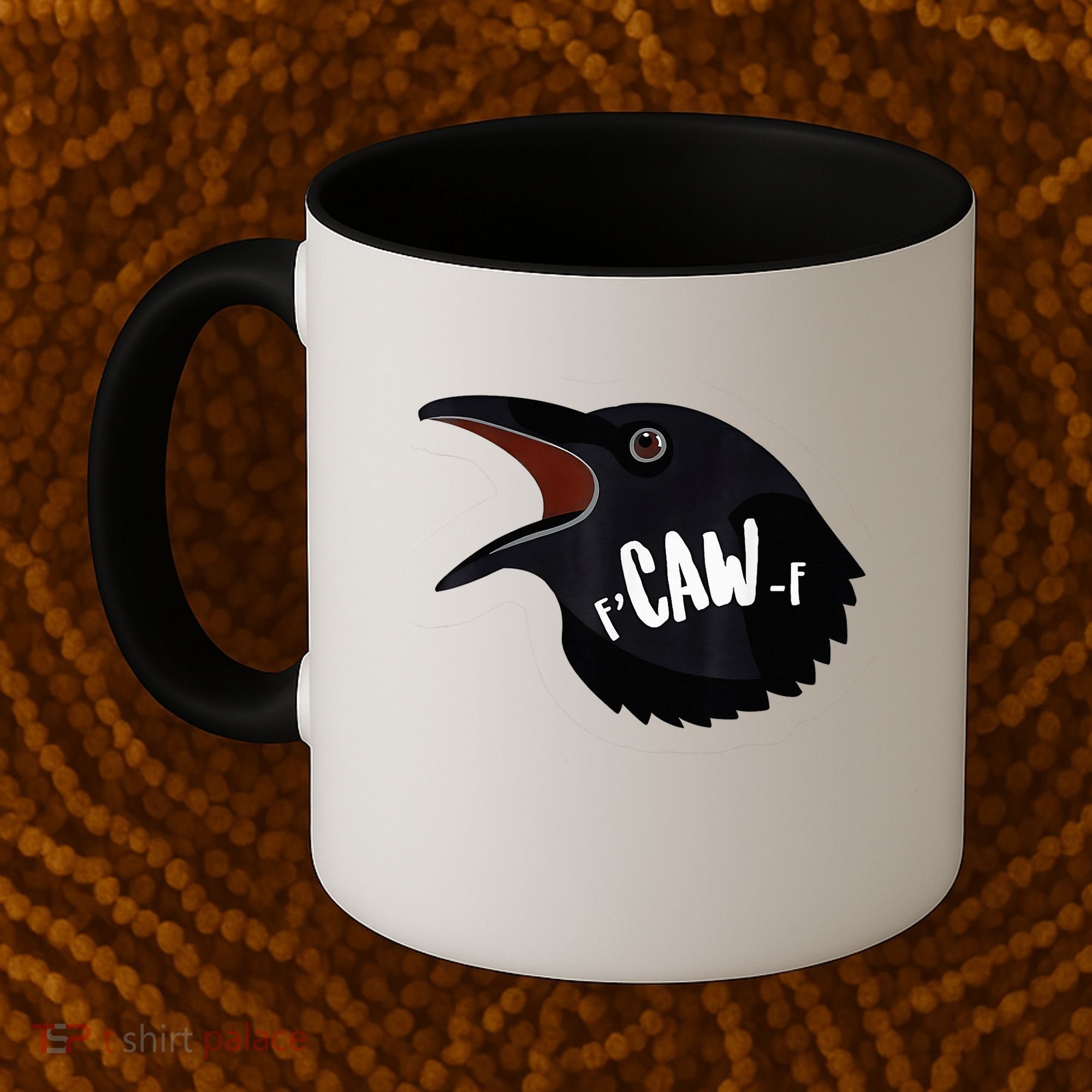 F-Caw-F Black Crow Coffee Mug