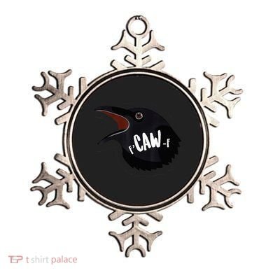 F-Caw-F Black Crow Ornament