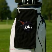 F-Caw-F Black Crow Golf Towel thumb 2