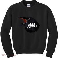 F-Caw-F Black Crow Kids Sweatshirt thumb 0