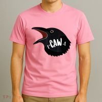 F-Caw-F Black Crow T-Shirt thumb 3