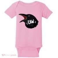 F-Caw-F Black Crow Baby Bodysuit thumb 0