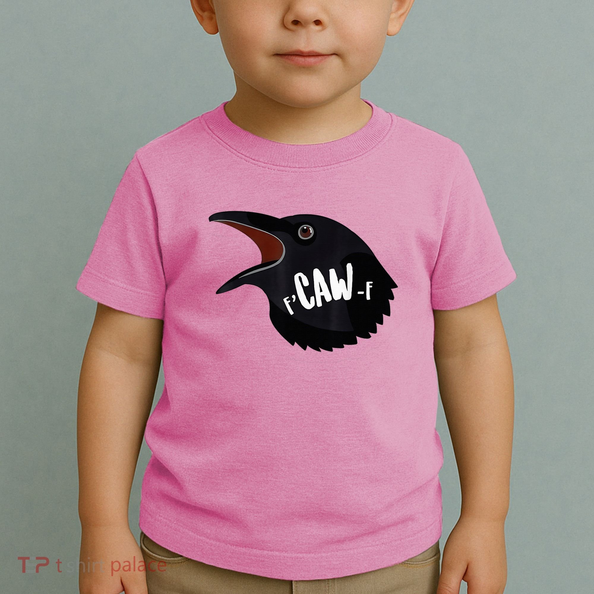 F-Caw-F Black Crow Toddler T-Shirt
