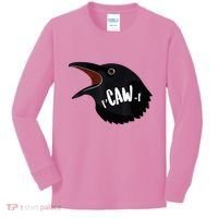 F-Caw-F Black Crow Kids Long Sleeve Shirt thumb 0