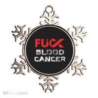 Fuck Blood Cancer Awareness Gift Ornament thumb 0
