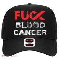 Fuck Blood Cancer Awareness Gift Hat thumb 0